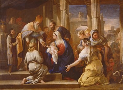 Presentazione al Tempio da Luca Giordano